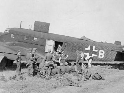 Junkers Ju 52 3m 9P+BL 3.KGrzbV 9 May 1941 2