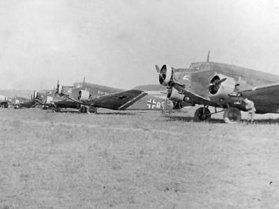 Junkers Ju 52 3m 9P+BL 3.KGrzbV 9 May 1941