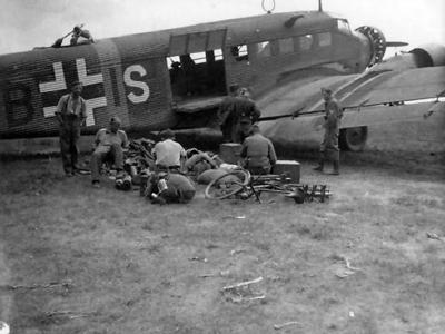 Junkers Ju 52 3m VB+IS 1940 41 France