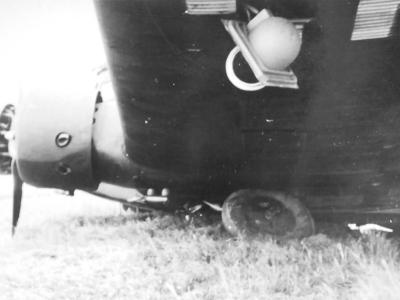 Junkers Ju 52 damaged