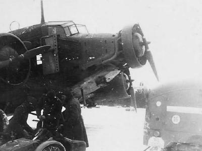 Junkers Ju 52 winter