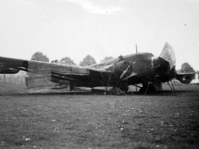 camouflaged Junkers Ju 52