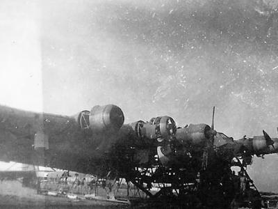 Wreckage of the Messerschmitt Me 323
