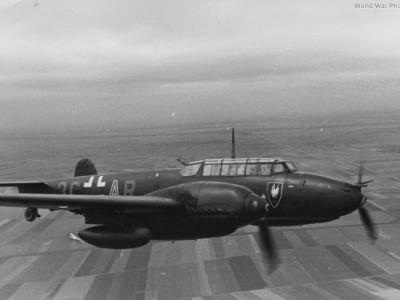 Bf 110E-1 3C-AR of the III/NJG 4 1942