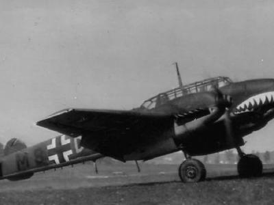 Bf 110 of the ZG 76 2