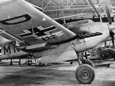 Bf 110E-2N with DB 601N engines