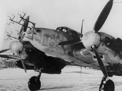 Bf 110G-2 of the NJG6 in Switzerland