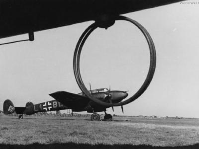 Night fighter Me 110 L1-BL of the NJG 3