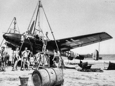 Me 110 code L1-CH of the NJG 3 April 1941