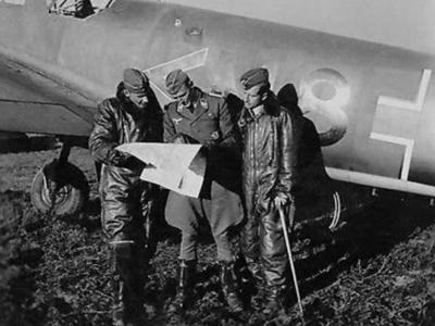 Bf 110 coded M8-CB of the ZG76