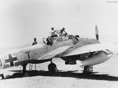 Me110 3U-GT of the ZG 26