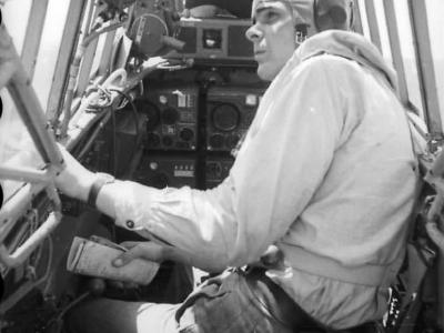 Me110 cockpit interior