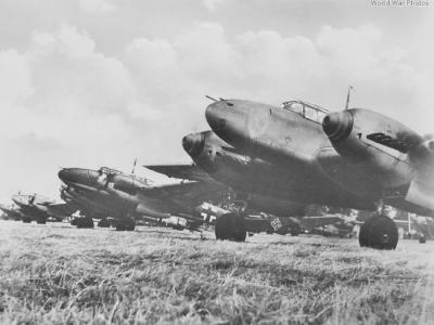 Me110 fighters