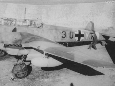 Me 110G-2 3U+YT of the 9/ZG 26 Trapani 1942/43