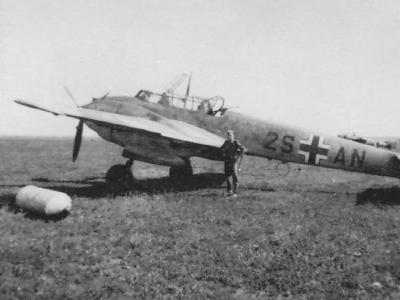 Me 110 2S-AN of the 5/ZG 1 Kharkov