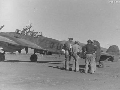 Me 110 of the 9/ZG 26 Africa 1942