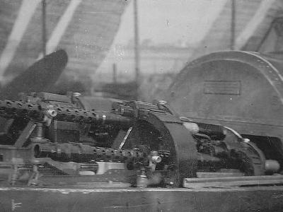 Bf 110 Nachtjager nose gun compartment