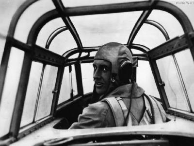 Pilot of the Messerschmitt Me 110 1940