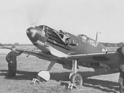 Bf109E from 7./JG 26 in Werl 1939