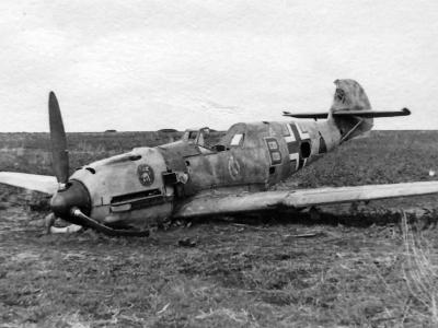 Fighter-bomber Bf 109E JABO „B” of the SG1 1942