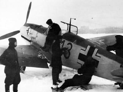 Bf109E red 13 5.JG 52 pilot Ali Griener 1940