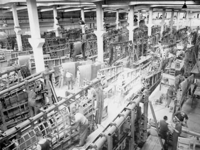 Bf 109 in Wiener Neustadter Flugzeugwerke factory 22
