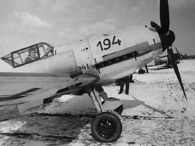 Bf 109 in Wiener Neustadter Flugzeugwerke factory 2