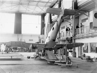 Bf 109 in Wiener Neustadter Flugzeugwerke factory 4