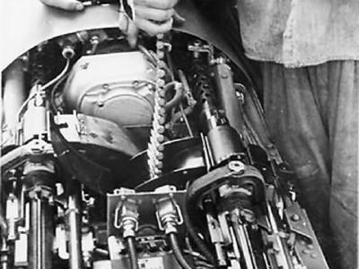Bf 109 in Wiener Neustadter Flugzeugwerke factory 8