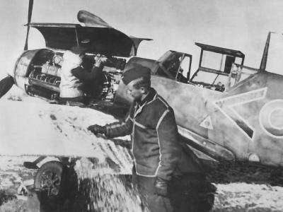 Me109 Gruppe technical officer fighter 1941