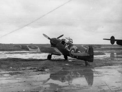 Captured Me109 KJ-? of the 4 Squadron SAAF