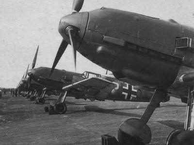 Messerschmitt Bf109E fighters