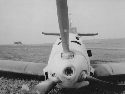 Messerschmitt Bf109E front view