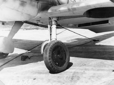 Messerschmitt Bf109 WNF landing gear