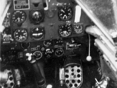 Messerschmitt Bf109 cockpit photo