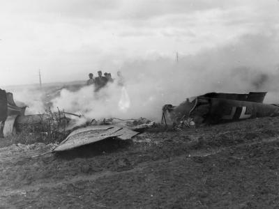 Messerschmitt Bf109 destroyed WNF