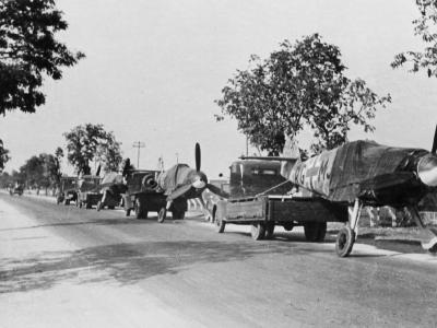 Messerschmitt Bf109 fighters transport WNF