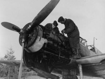 Messerschmitt Bf 109F engine Russia