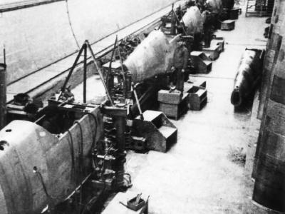 Messerschmitt Bf 109 assembly line