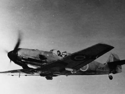British Bf 109E-4/B W.Nr. 4101 RAF serial DG200 – ex JG51 Black 12