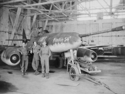 Me262 V083 with a 50mm Rheinmetall Mauser BK 5 cannon