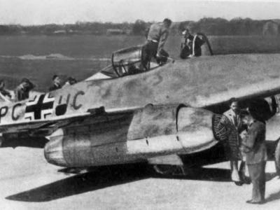 Third prototype Me 262 V3 PC+UC