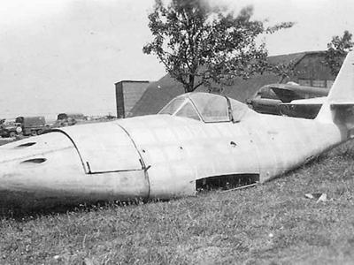 Messerschmitt Me 262 fuselage jet fighter