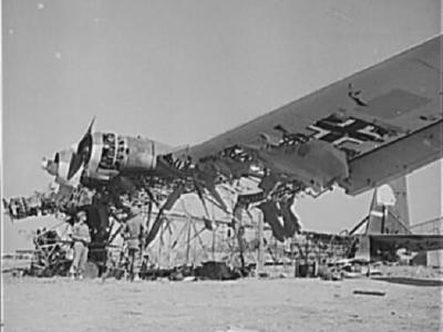 Me 323D wreck Tunisia May 1943