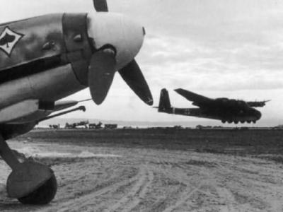 Messerschmitt Me323 and Bf109 from JG 53