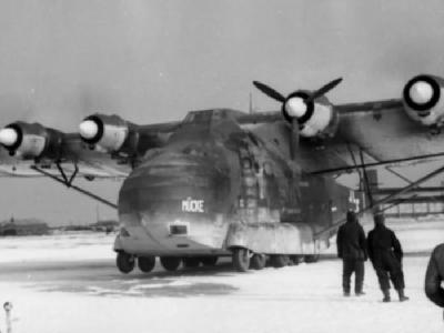 Me 323 at a captured Soviet airfield