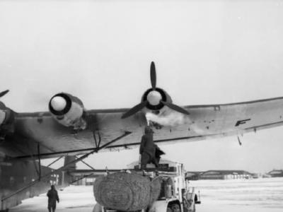 Me323 is prepared for its next operation