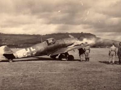 Messerschmitt Me109F number 28 from 1/JGr Ost Biarritz 1944