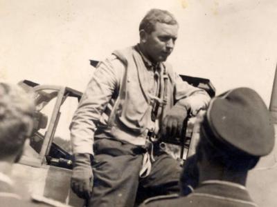 Walter Oesau and his Me109