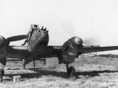 Messerschmitt Bf110 G fighter
